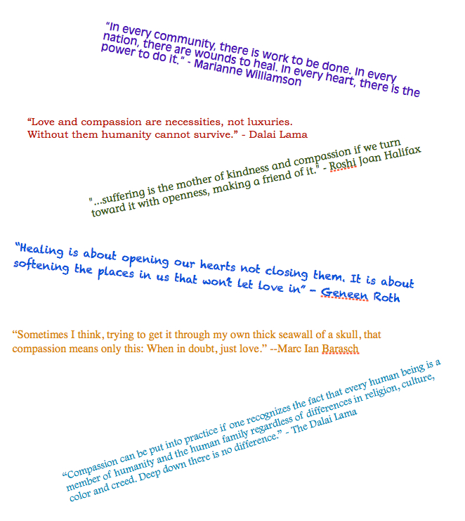 WordsofCompassion